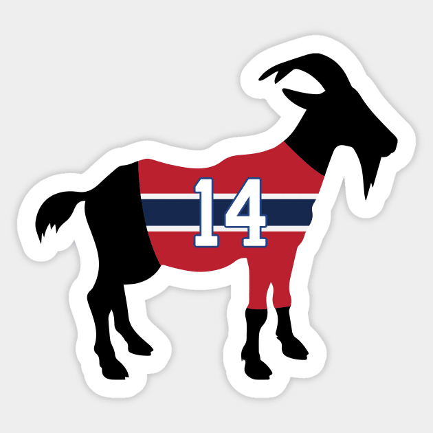 Nick Suzuki GOAT Sticker by cwijeta